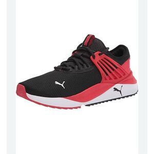 Puma Pacer Future Black Red Sneakers Men size 8
